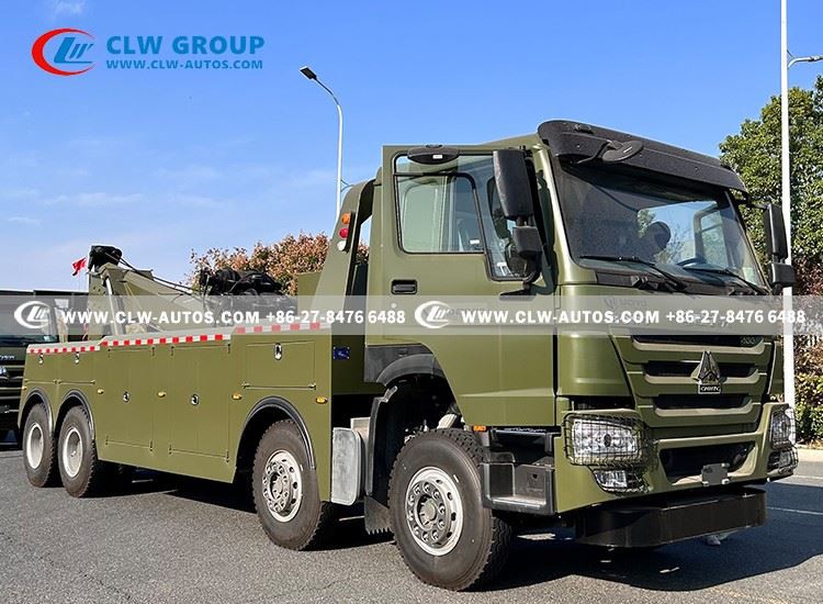 25 Tons Towing Military Wrecker Truck