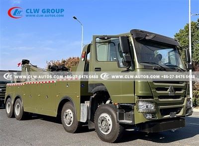 25 Tons Towing Military Wrecker Truck