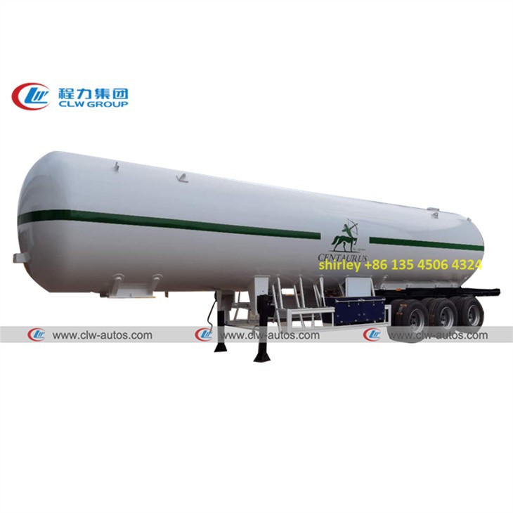 25MT 49600L Propane Gas Tanker Trailer With Rochester Level Gauge