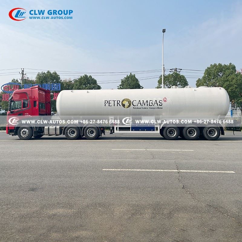 25Ton LPG Tank Trailer