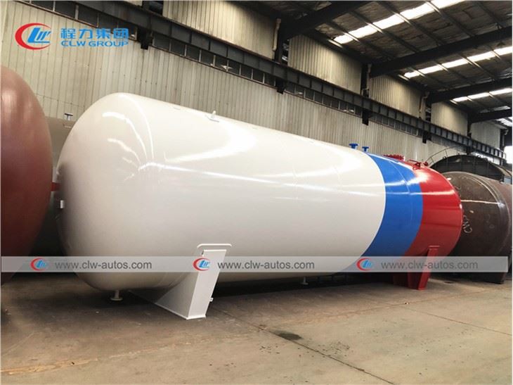 25Tons 25MT 50000Liters Bullet LPG Gas Storage Tank