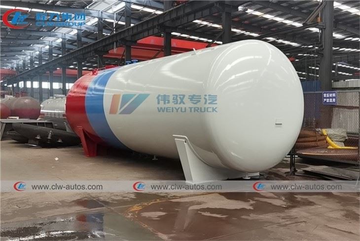 25tons Bulk LPG Bullet Tanks