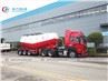 27500 Liters Bulk Cement Tanker Semi-trailer With Tractor Truck