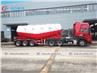 27500 Liters Bulk Cement Tanker Semi-trailer With Tractor Truck