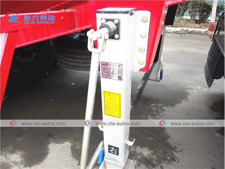 27500 Liters Bulk Cement Tanker Semi-trailer With Tractor Truck