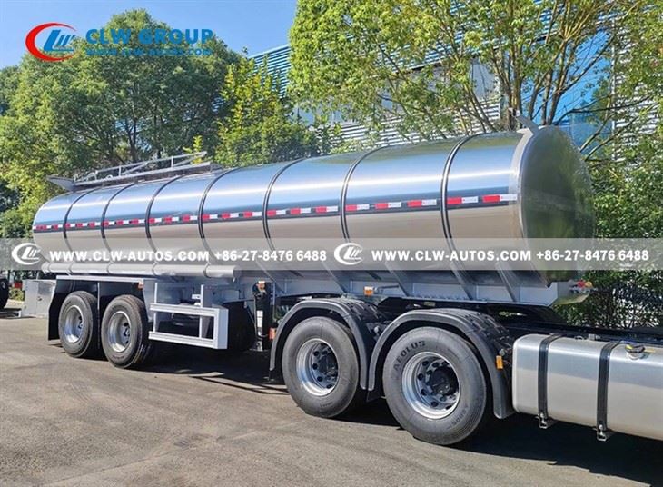 27cbm 2axles Milk Tank Semi-trailer