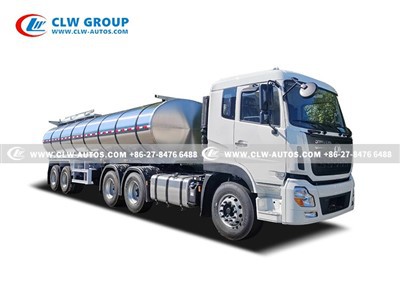 27cbm 2axles Milk Tank Semi-trailer factory