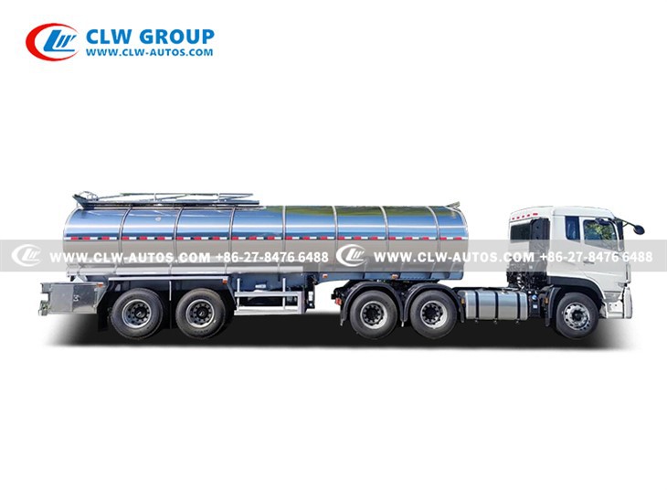 27cbm 2axles Milk Tank Semi-trailer