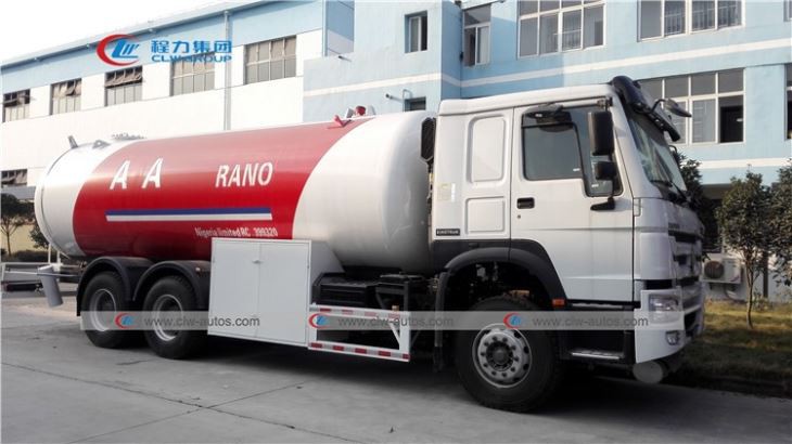 HOWO 10tons LPG Dispenser Truck