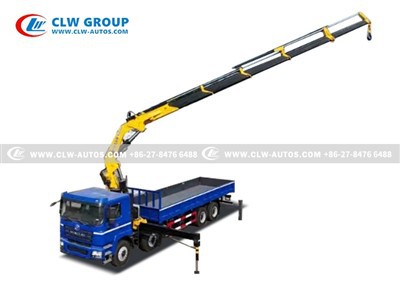 28tons Folding Boom Crane Truck