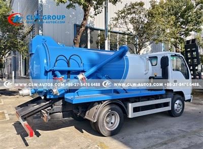 3,000L Sludge Suction Truck ISUZU suppliers