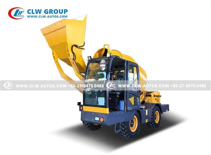 3.5CBM 4CBM Self-Loading Concrete Cement Mixer Truck