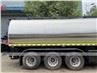 3 Alxe 50000liters Stainless Steel Bitumen Tanker Semi Trailer