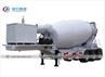 3 Axle 14CBM Cement Mixer Drum Semitrailer