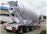 3 Axle 14CBM Cement Mixer Drum Semitrailer