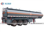 3 Axle 18CBM Chemical Acid Tank Semi Trailer
