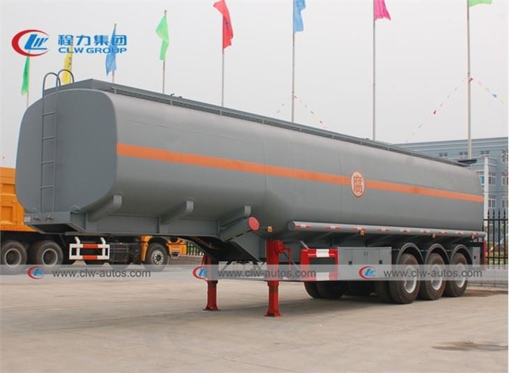 3 Axle 18CBM Chemical Acid Tank Semi Trailer