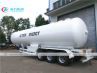 3-axle 25Tons 50000liters LPG Tanker Trailer