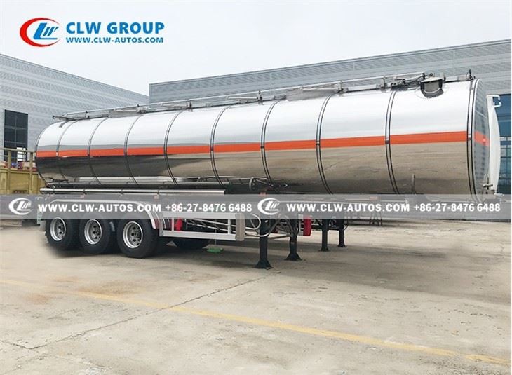 3 Axle 40000L 40M3 Bitumen Transport Tank Trailer