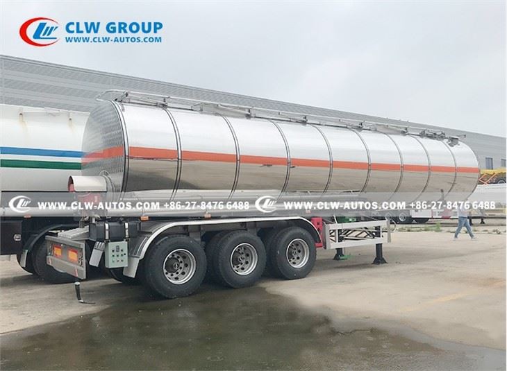 3 Axle 40000L 40M3 Bitumen Transport Tank Trailer