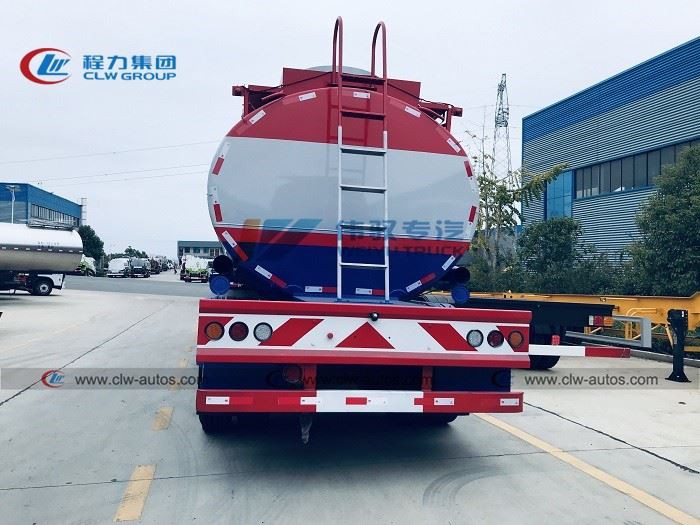 3-Axle 48cbm Fuel Tank Semi Trailer