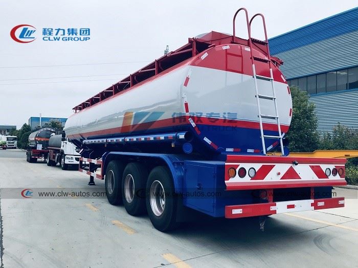 3-Axle 48cbm Fuel Tank Semi Trailer