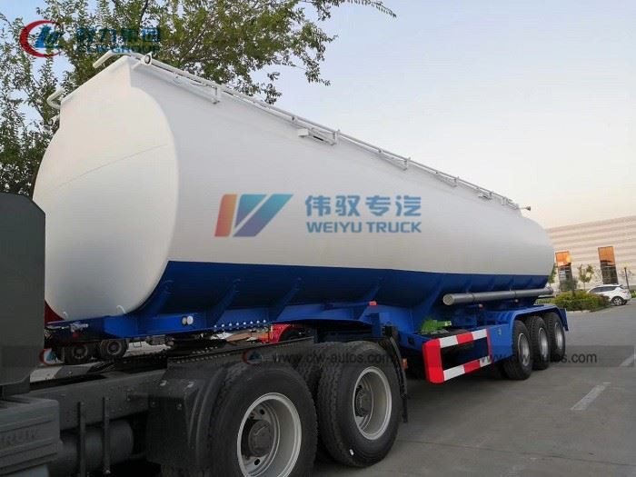 3 Axle 50cbm Fuel Refueling Semi Trailer Truck