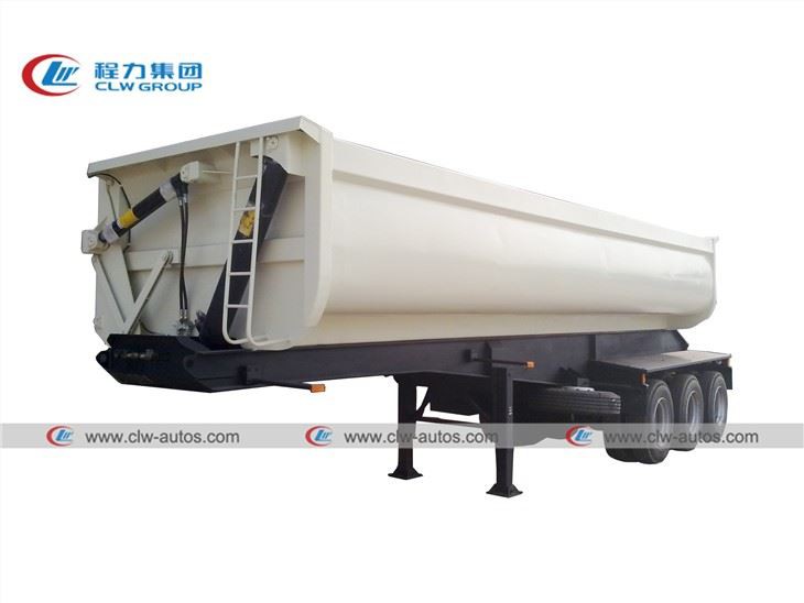 3 Axle 50Tons U-Shape Side Tipper Dump Trailer