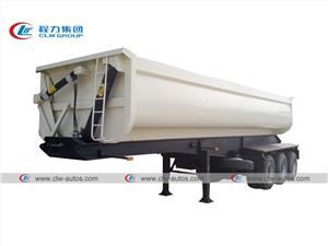 3 Axle 50Tons U-Shape Side Tipper Dump Trailer