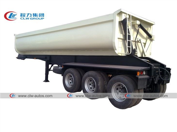 3 Axle 50Tons U-Shape Side Tipper Dump Trailer