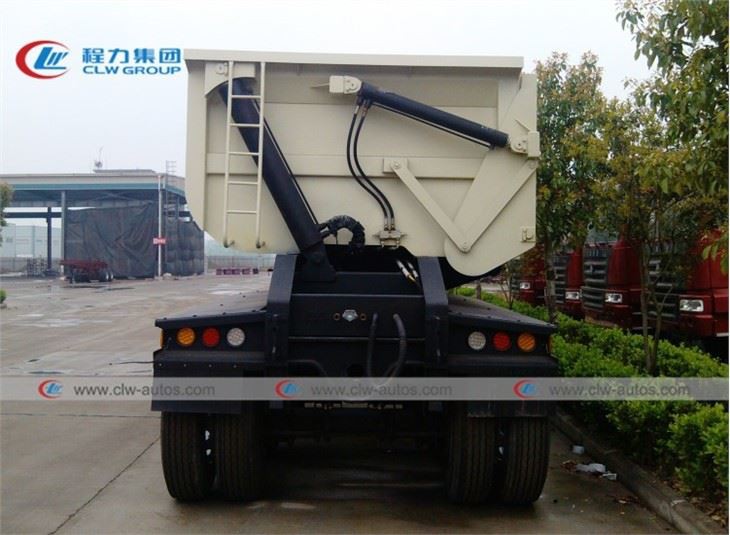 3 Axle 50Tons U-Shape Side Tipper Dump Trailer