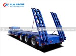 3 Axle 60 Tons Low Bed Loader Lowboy Semi Trailer
