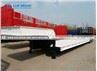 3 Axle 60 Tons Low Bed Loader Lowboy Semi Trailer