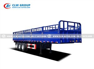 3 Axle 60Tons Storehouse Warehouse Fence Cargo Trailer