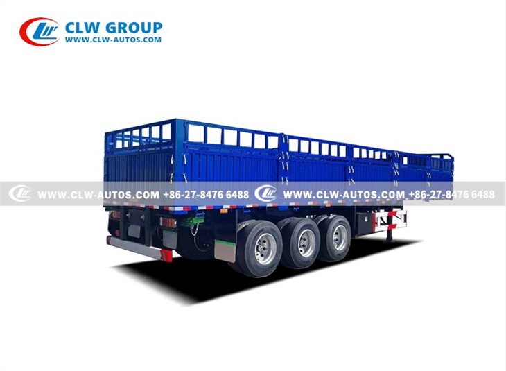 3 Axle 60Tons Storehouse Warehouse Fence Cargo Trailer