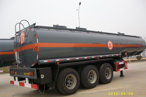 3 Axle Chemical Liquid Semi Trailer