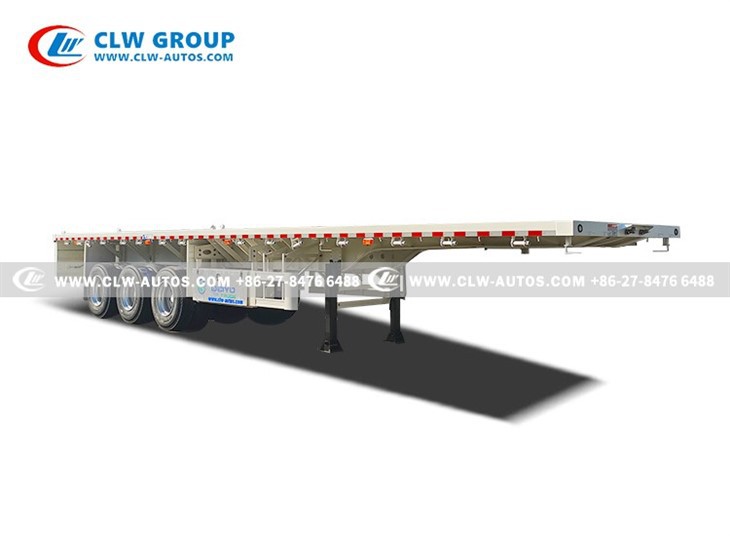 3 Axle Flatbed Semi Trailer