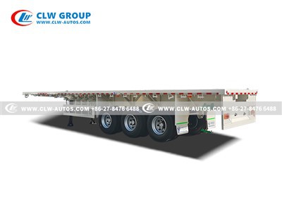 3 Axle Flatbed Semi Trailer