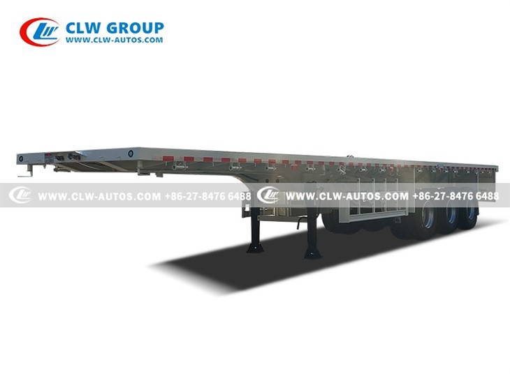 3 Axle Flatbed Semi Trailer