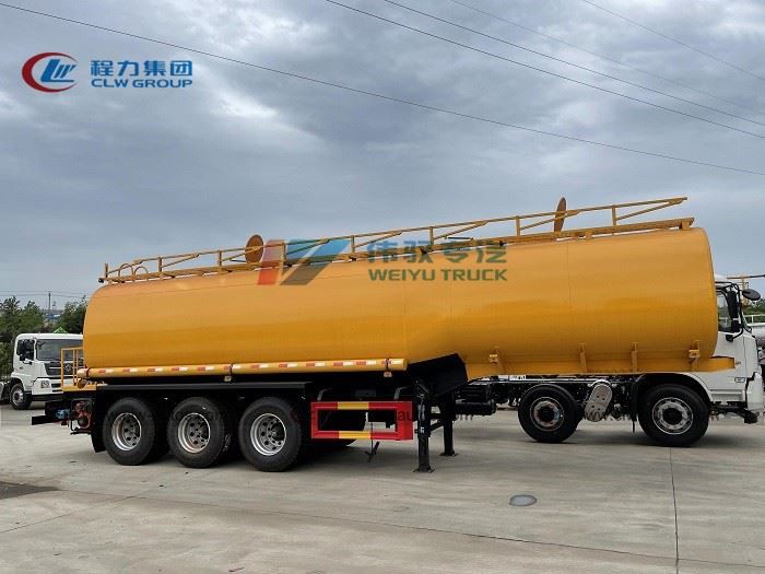 3-Axles Water Transport Semi-Trailer