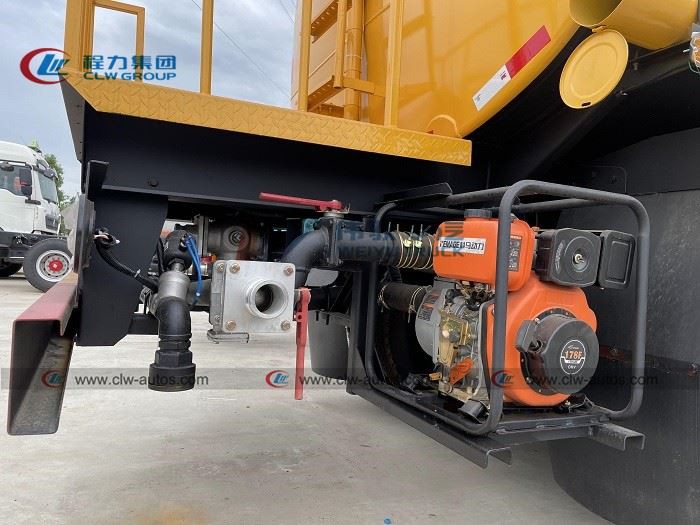 3-Axles Water Transport Semi-Trailer