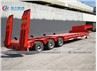 3 Lines 6 Axles 100T Lowbed Semi Trailer