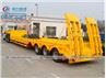 3 Tri-Axle 60Tons Low Bed Loader Semi Trailer