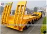 3 Tri-Axle 60Tons Low Bed Loader Semi Trailer