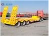 3 Tri-Axle 60Tons Low Bed Loader Semi Trailer