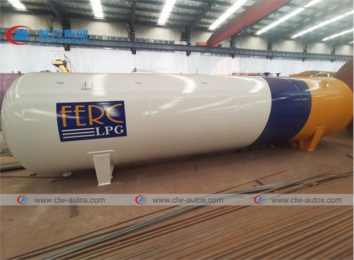 30,000Liters 15Tons 30M3 LPG Gas Storage Tank For Cooking Gas