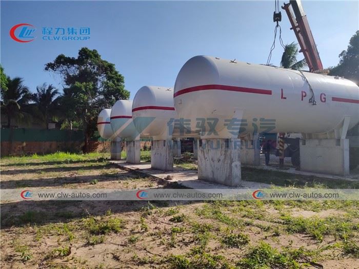 25tons Cooking Gas Tank LPG Storage Tank For Cambodia