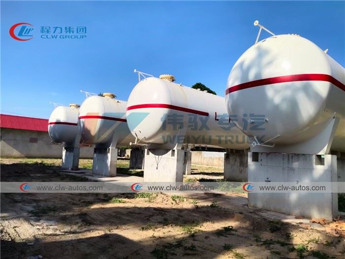 25tons Cooking Gas Tank LPG Storage Tank For Cambodia