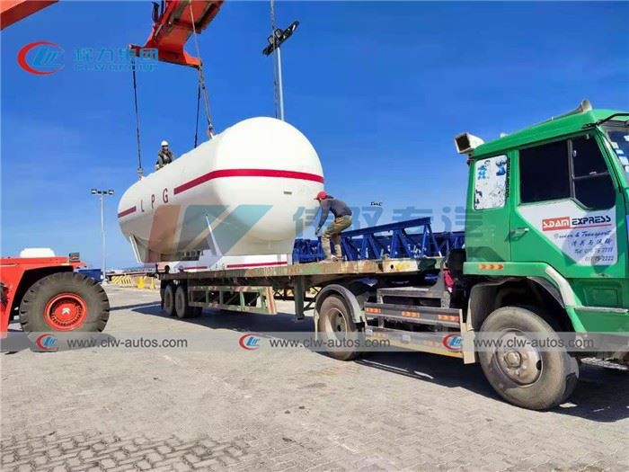 25tons Cooking Gas Tank LPG Storage Tank For Cambodia
