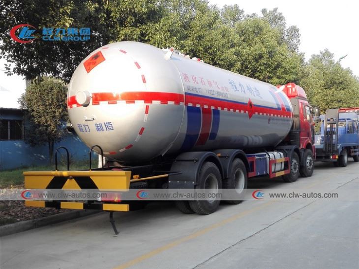 35000Liter FAW LPG Gas Liquid Transport Tanker Truck